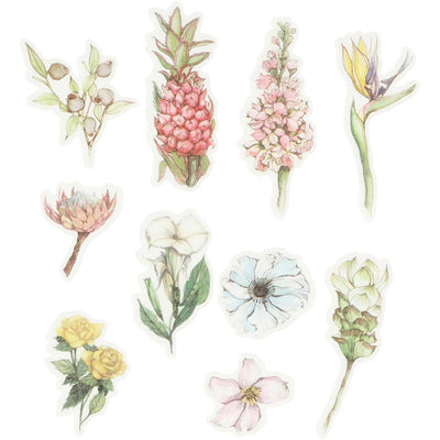 Nastro adesivo per mascheratura Creative Company, fiori, misura 25-60 mm, 30 pezzi 1 scatola