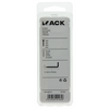 Mack 1017841 - punta pulgar acero galvanizado 7 piezas 4,0 x 45 mm | 10 piezas