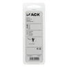 Mack 1017855 - gancho marco acero latonado 6 piezas 20 x 30 mm | 5 piezas