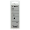 Mack 1017859 - percha de marco acero latonado 5 piezas 13 x 25 mm | 10 piezas