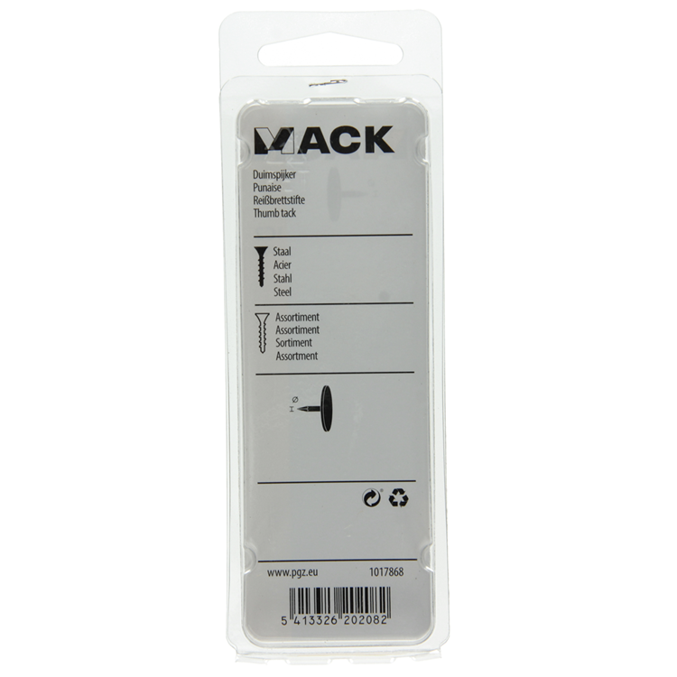 Mack 1017868 - miniatura de acero surtido 60 piezas | 10 piezas
