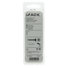 Mack 1019753 - tornillo para aglomerado cabeza vz acero inoxidable 5 piezas 4,5 x 60 mm | 10 piezas