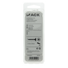 Mack 1019754 - tornillo para aglomerado cabeza vz acero inoxidable 9 piezas 5,0 x 40 mm | 10 piezas