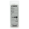 Mack 1019764 - perno roscado para madera acero inoxidable 4 piezas 6 x 40 mm | 10 piezas