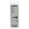 Mack 1019767 - perno roscado para madera acero inoxidable 3 piezas 8 x 40 mm | 10 piezas