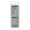 Mack 1019806 - tornillo metálico galvanizado. cabeza + tuerca acero inoxidable 12 pzs m4x20 | 10 piezas