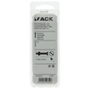Mack 1019807 - tornillo metálico galvanizado. cabeza + tuerca acero inoxidable 10 pzs m4x30 | 10 piezas