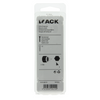Mack 1019856 - contratuerca hexagonal acero inoxidable a2 6 piezas m 4 | 10 piezas