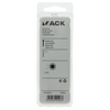 Mack 1019884 - arandela dentada de seguridad acero inoxidable a2 8 piezas m8 | 10 piezas