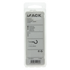 Mack 1019898 - gancho de tornillo acero inoxidable 2 piezas 5,0x40 mm | 10 piezas