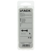 Mack 1019904 - perno madera + tuerca acero inoxidable 7 piezas m5x25 mm | 10 piezas