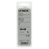 Mack 1019910 - perno para madera + tuerca acero inoxidable 2 piezas m6 x 60 mm | 10 piezas