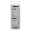Mack 1017890 - taco de pared hueco de metal galvanizado 4 piezas 8 x37 mm | 10 piezas
