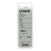 Mack 1019942 - perno de cuña con espárrago roscado. galvanizado2 piezas m10 x 80mm | 5 piezas