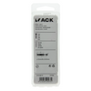 Mack 1019946 - perno de cuña perno de 6 lados galvanizado 4 piezas m6x50 | 10 piezas