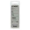 Mack 1019951 - perno cuña ojo de tornillo galvanizado 2 piezas m6x70 10x40 | 5 piezas