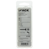 Mack 1017969 - tornillo para aglomerado con cabeza chapada en amarillo. 80 piezas 4,0 x 20 mm | 5 piezas