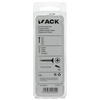 Mack 1017979 - Tornillo para aglomerado con cabeza chapada en amarillo. 40 piezas 4,5 x 35 mm | 5 piezas