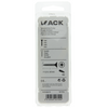 Mack 1017994 - Tornillo para aglomerado con cabeza chapada en amarillo. 16 piezas 6,0 x 60 mm | 5 piezas