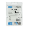 Mack 1018102 - perno calentador + tuerca acero galvanizado 30 piezas m6 x 40 mm | 5 piezas