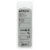 Mack 1019992 - tornillo para aglomerado cabeza vz acero inoxidable 32 piezas 4,0 x 50 mm | 5 piezas