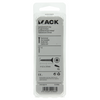 Mack 1019994 - tornillo para aglomerado cabeza vz acero inoxidable 50 piezas 4,5 x 30 mm | 5 piezas