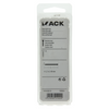 Mack 1020023 - clavo cabeza plana acero inoxidable A2 60 uds 2,1 x 40 mm | 5 piezas