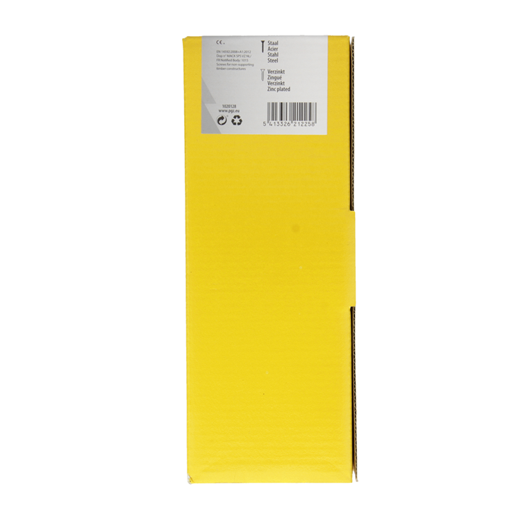 Mack 1020128 - tornillo para aglomerado con cabeza amarillo 100 piezas 6,0 x 120 mm | 2 piezas