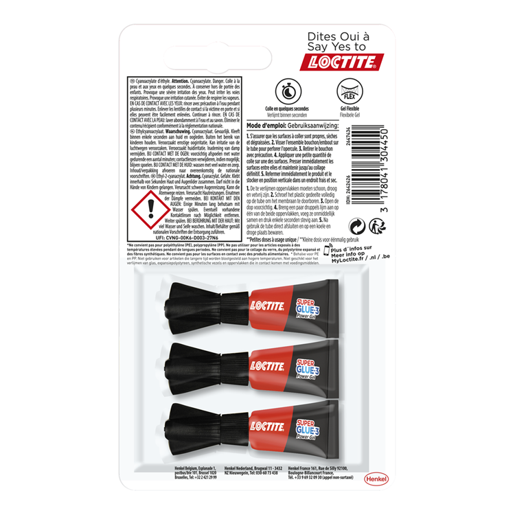 Loctite 1069867 - minidose power gel | 12 pezzi