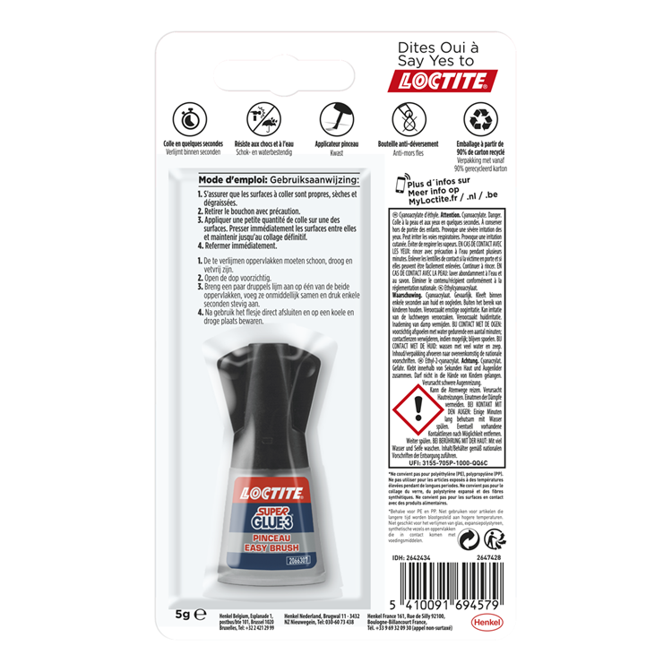 Loctite 1069858 - cepillo 5g | 12 piezas