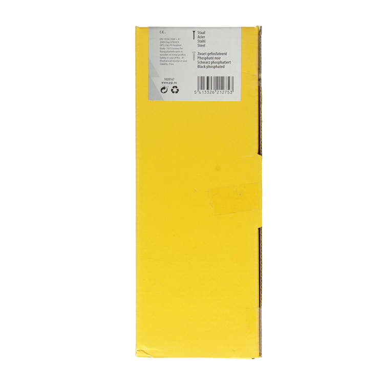 Mack 1020167 - Tornillo para placas de yeso fosfatado negro. 200 piezas 4,2 x 75 mm | 1 pieza