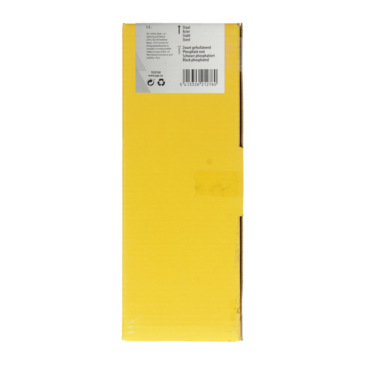 Mack 1020168 - Tornillo para placas de yeso fosfatado negro. 200 piezas 4,8 x 90 mm | 1 pieza