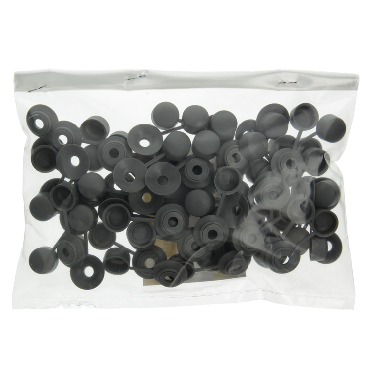 Mack 1020171 - carcasa de cierre gris 50 uds. 5 mm | 5 piezas