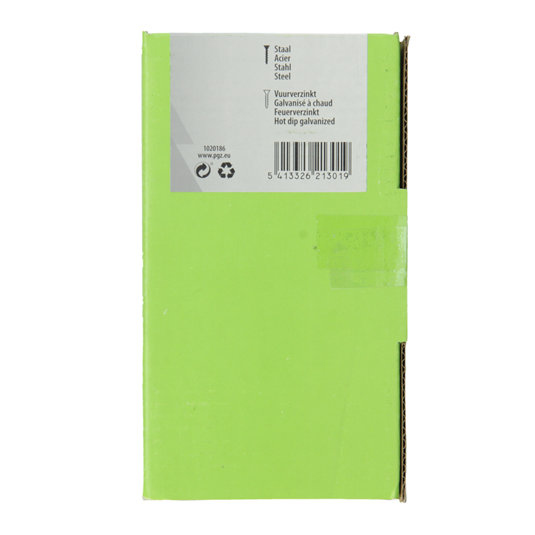 Mack 1020186 - perno roscado para madera galvanizado en caliente 50 piezas 7 x 110 mm | 2 piezas