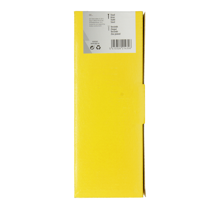 Mack 1020265 - tornillo aglomerado cabeza vz gvz 500 uds 4,5 x 40 mm | 1 pieza