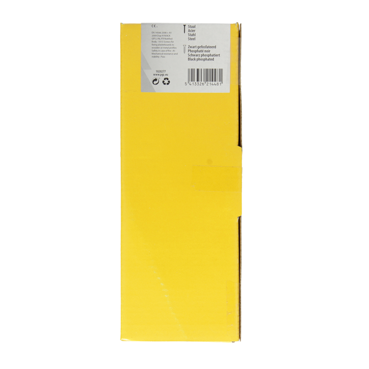 Mack 1020277 - Tornillo para placas de yeso fosfatado negro. 500 piezas 3,5 x 55 mm | 1 pieza