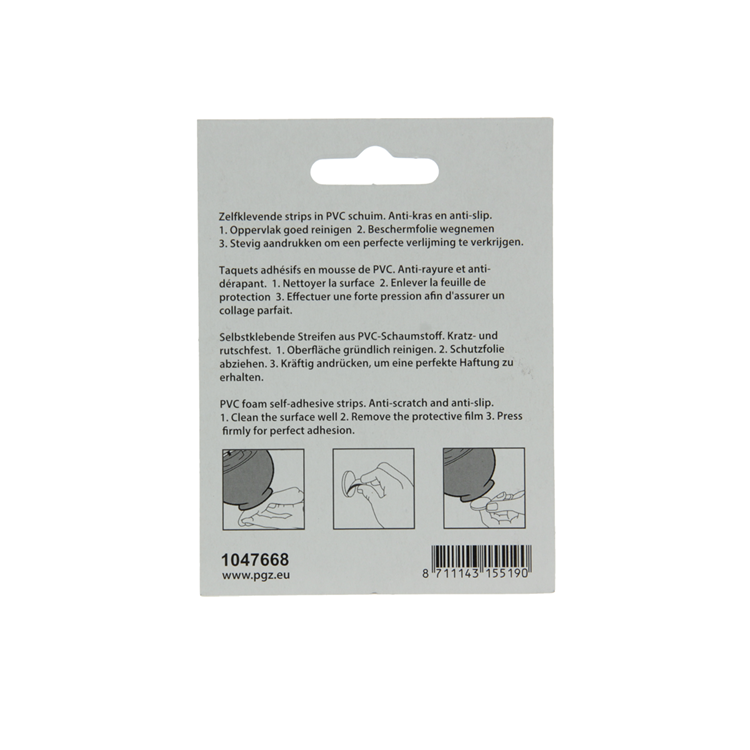 Mack 1047668 - striscia antiscivolo autoadesiva nera 25 x 25 mm 6 pz | 12 pezzi