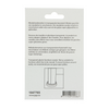 Mack 1047765 - sottobicchiere plastica trasparente ø 35 mm 4 pz | 6 pezzi