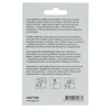 Mack 1047766 - pastiglia super scorrevole autoadesiva grigia ø 28 mm 4 pz | 12 pezzi