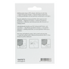 Mack 1047673 - striscia di schiuma autoadesiva nera 20 x 20 mm 24 pz | 6 pezzi