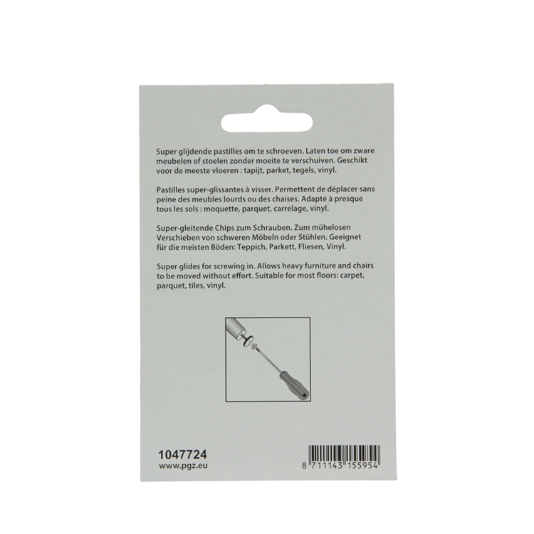 Mack 1047724 - tapa de asiento deslizante con tornillo gris ø 38 mm 4 piezas | 6 piezas