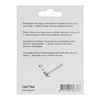 Mack 1047784 - puntale per sedia chiodo metallo cromato ø 18 mm 8 pz | 6 pezzi
