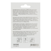 Mack 1047695 - pastiglia in feltro autoadesiva marrone 25 x 25 mm 12 pz | 12 pezzi