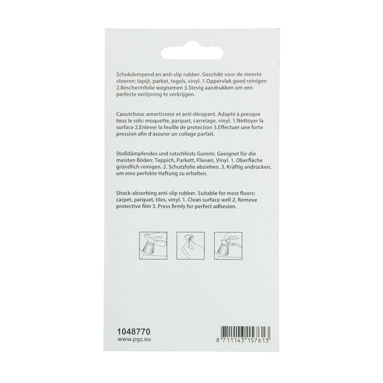 Mack 1048770 - gomma ammortizzante marrone ø 40 mm 4 pz | 6 pezzi