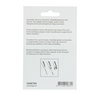 Mack 1048784 - feltro rinforzato + vite marrone ø 25 mm 8 pz | 6 pezzi