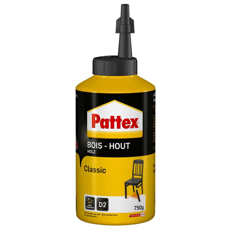 Pattex 1000911 - cola para madera clásica 750gr | 2 piezas