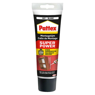 Pattex 1050552 - super power bianco 250g | 6 pezzi
