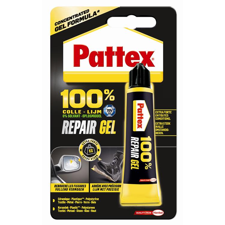 Pattex 1002222 - Gel 100% reparador 20g | 6 piezas