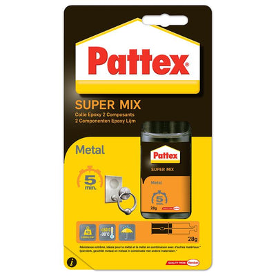 Pattex 1005279 - colla epossidica pat supermix l 25ml | 6 pezzi