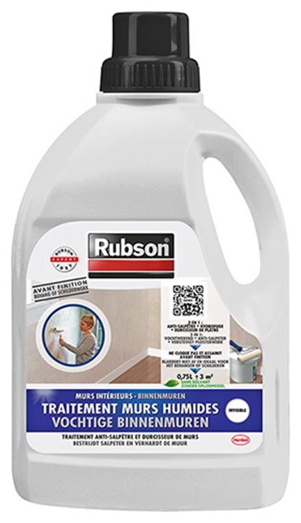 Rubson 1009522 - Humedad de pared interior 750ml | 4 piezas